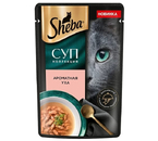 Корм влажный Sheba (для взрослых кошек), 70 г, «Ароматная уха с форелью»