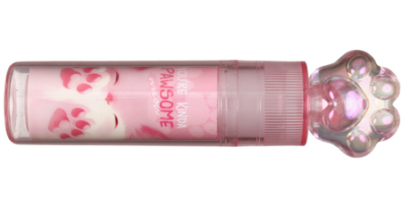 Ластик Meshu Crystal Paw в пластиковом футляре, 90*25*20 мм, розовый