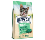 Корм сухой Happy Cat Minkas Perfect Mix (для взрослых кошек), 10 кг, домашняя птица, рыба и ягненок
