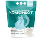 Наполнитель силикагелевый впитывающий «Комфикот», 3,6 л, 1,42 кг
