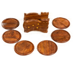 Набор деревянных подставок под горячее Sima-Land, 6 шт., 11,5×13×6,5 см, «Кошка» Набор деревянных подставок под горячее Sima-Land, 6 шт., 11,5×13×6,5 см, «Кошка»