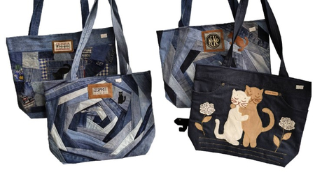 Сумка джинсовая (Гук А.Ф.), 37*30 см, ассорти Сумка джинсовая (Гук А.Ф.), 37*30 см, ассорти