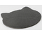 Коврик универсальный под миску и лоток Sima-Land (EVA), «Мордочка», 35*41,5 см, серый