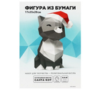 Набор для творчества «Полигональные фигуры» Sima-Land, 17×35×20 см, «Котик в шапке»