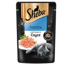 Корм влажный Sheba (для взрослых кошек), 75 г, «Ломтики в соусе. Лосось» Корм влажный Sheba (для взрослых кошек), 75 г, «Ломтики в соусе. Лосось»