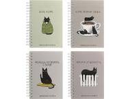 Книжка записная на гребне BG (А6)