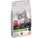 Корм сухой Purina Pro Plan Sterilised (для взрослых кошек кастрированных и стерилизованных с чувствительным пищеварением), 400 г, «Лосось»