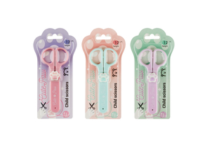 Ножницы канцелярские детские с топпером Meshu, 120 мм, Paw, ассорти Ножницы канцелярские детские с топпером Meshu, 120 мм, Paw, ассорти