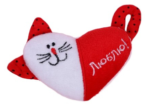 Игрушка-магнит мягкая Sima-Land, 10×4,5 см, «Люблю» Игрушка-магнит мягкая Sima-Land, 10×4,5 см, «Люблю»