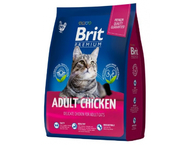 Корм сухой Brit Premium Cat Adult (для взрослых кошек)