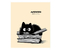 Тетрадь предметная А5, 48 л. на скобе Bad Cat, 165*205 мм, линия, «Литература»