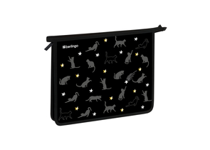 Папка для тетрадей Berlingo А5, 240×205×40 мм, Meow Galaxy