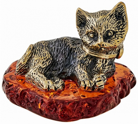 Сувенир «СувенирАрт», «Кот Рафаэль» (коньячный)