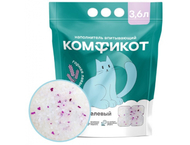 Наполнитель силикагелевый впитывающий «Комфикот» Наполнитель силикагелевый впитывающий «Комфикот»