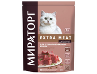 Корм сухой «Мираторг» Extra Meat (для стерилизованных кошек старше 1 года)
