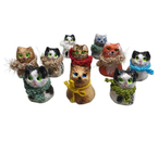 Фигурка «Котик в шарфике» (Крылова Н.М.), 4,5×3×3 см, ассорти