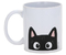 Кружка керамическая Sima-Land, 320 мл, «Котик с рисунком на дне»