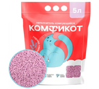 Наполнитель комкующийся «Комфикот» Tofu, 5 л (2,3 кг), «Лаванда»