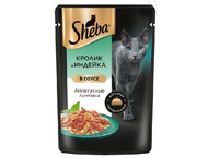 Корм влажный Sheba (для взрослых кошек)