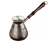 Турка для кофе медная «Кошки» Турка для кофе медная «Кошки»