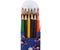Карандаши цветные «Космокот» в пенале, 12 цветов, длина 175 мм