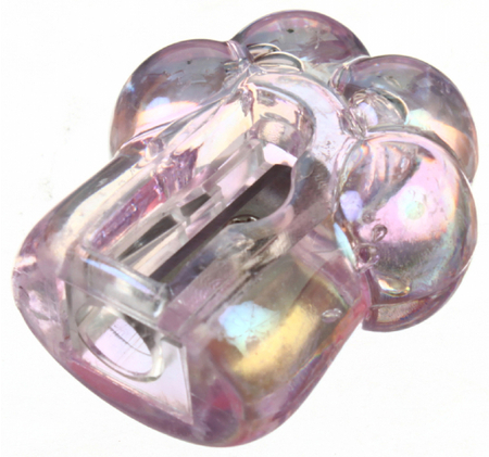 Точилка пластиковая Meshu Crystal Paw, 1 отверстие, ассорти Точилка пластиковая Meshu Crystal Paw, 1 отверстие, ассорти