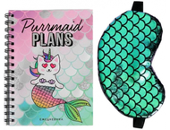 Набор: ежедневник и маска для сна Purrmaid plans