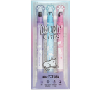 Набор маркеров-текстовыделителей со штампом Meshu Sweet Infinity, 3 цвета Набор маркеров-текстовыделителей со штампом Meshu Sweet Infinity, 3 цвета