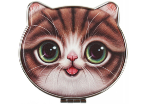 Зеркальце карманное складное Meshu, 75×60 мм, Ginger Зеркальце карманное складное Meshu, 75×60 мм, Ginger