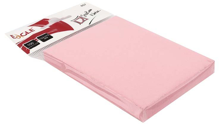 Бумага для заметок с липким краем Eagle, 75*100 мм, 1 блок*100 л., розовая Бумага для заметок с липким краем Eagle, 75*100 мм, 1 блок*100 л., розовая