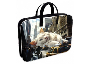 Папка для тетрадей ErichKrause с ручками, 290×360×70 мм, Big City Cats
