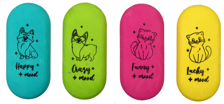 Ластик ArtSpace My Pets, 60*28*12 мм, ассорти