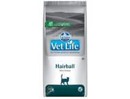 Корм сухой Vet Life Cat Hairball (для выведения шерсти из ЖКТ)