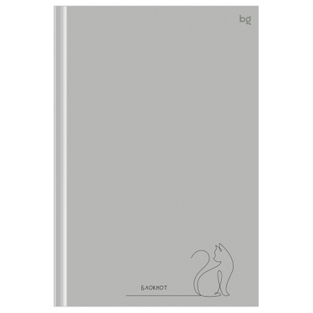 Книжка записная «Бизнес-блокнот» BG А5 (80 л.), 150*210 мм, 80 л., клетка, «В одном движении»