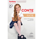 Колготки детские полиамидные Conte Elegant, размер 146-152, Katie Bianco (20DEN) Колготки детские полиамидные Conte Elegant, размер 146-152, Katie Bianco (20DEN)