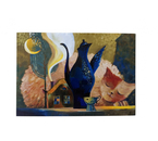 Открытка с репродукцией произведений Семилетовой А.В., 10×15 см, ассорти