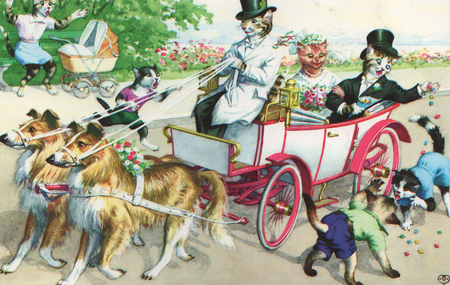 , «Свадебная процессия в карете 1»