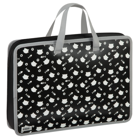 Папка для тетрадей с ручками ArtSpace (70), 330*245*70 мм, The Black Kitten