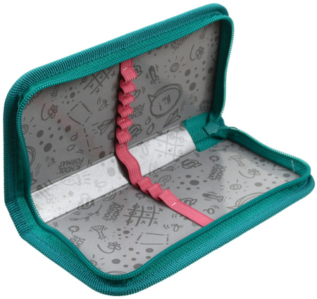 Пенал однокамерный SchoolFormat (средний), 190*90 мм, Amore Cat Пенал однокамерный SchoolFormat (средний), 190*90 мм, Amore Cat