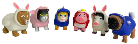 Игрушка-антистресс Jolly Jot, 8*7 см, «Переодевашки. Зверяшки», ассорти Игрушка-антистресс Jolly Jot, 8*7 см, «Переодевашки. Зверяшки», ассорти