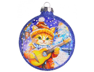 Игрушка елочная «Медальон Музыка зимы»