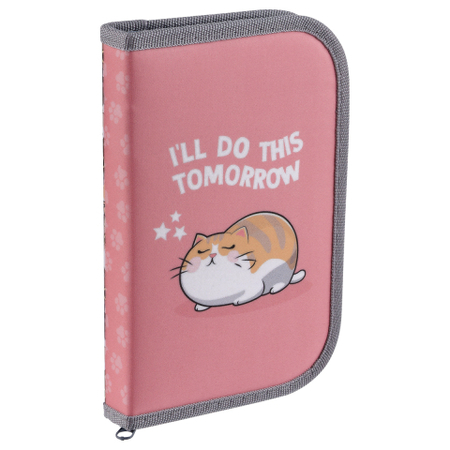 Пенал однокамерный ArtSpace , 200*130 мм, Cute Cats