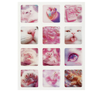 Наклейки гелевые на телефон Meshu, 12 шт., 10,5×14 см, Sweet Sugar