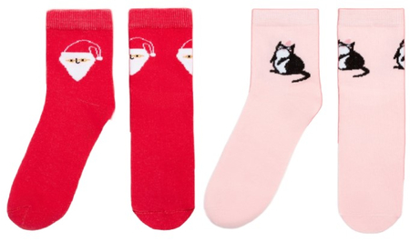 Носки женские Gift, размер 36-40 (23-25 см), ассорти