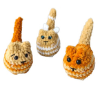 Игрушка «Котик» (Аксютина Л.А.), 10×8×13 см, ассорти