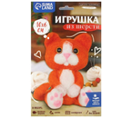 Набор для творчества «Игрушка из шерсти», «Рыжий котёнок», 7+