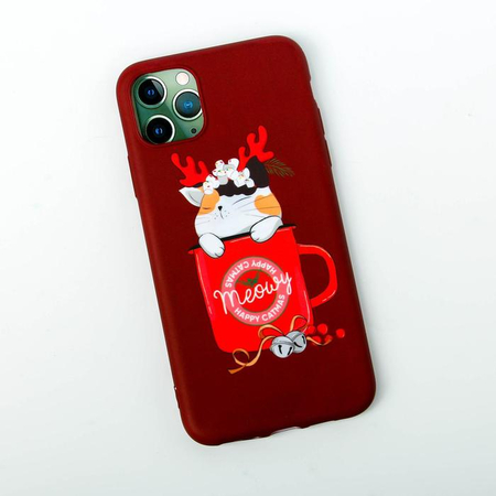 Чехол для телефона iPhone Pro Max «Котик с рожками», 7,8*15,8 см