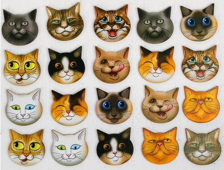 Игра настольная «Мемо» Sima-Land, «Коты», 20 карточек, 3+ Игра настольная «Мемо» Sima-Land, «Коты», 20 карточек, 3+