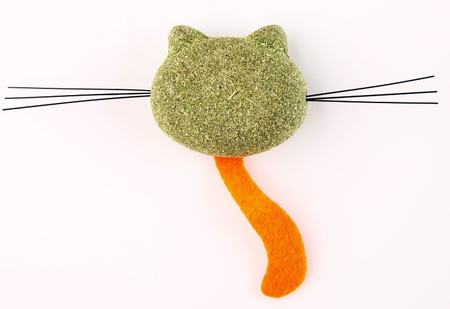 Игрушка с кошачьей мятой Sima-Land, «Кошачья мордочка», 5,5*1,5 см