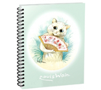 Скетчбук на гребне «Попурри» (А5), 100 л., «Уэйн. Гейша»